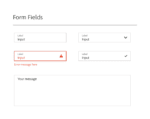 american girl design system form fields