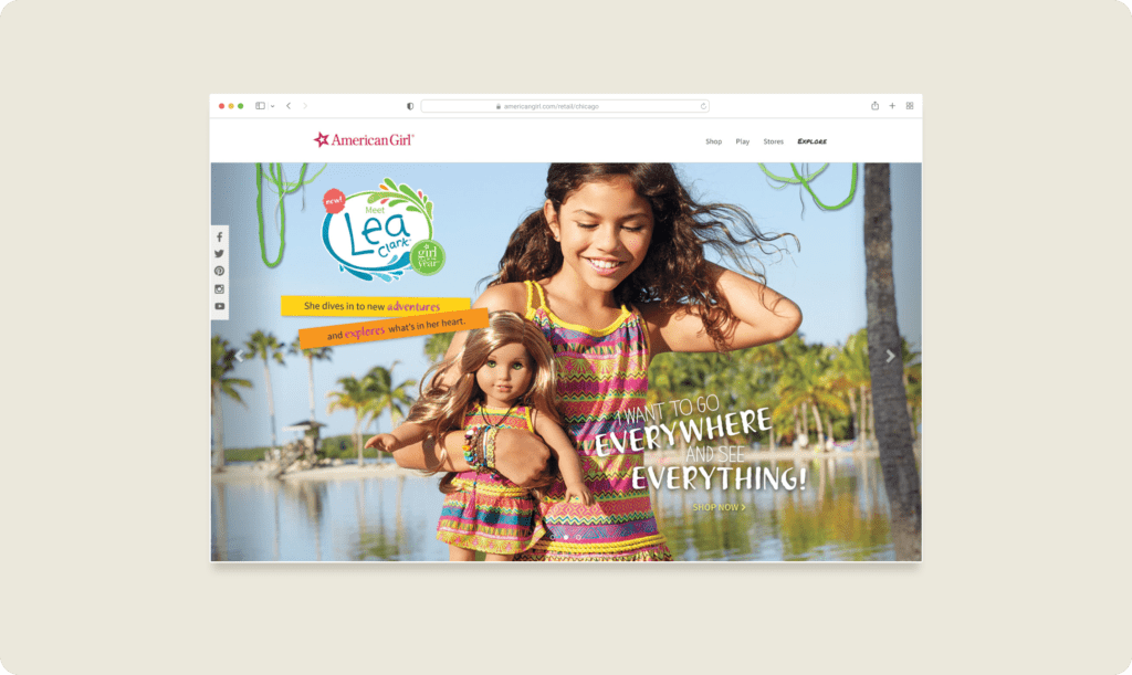 Featured image for girl of the year, Lea Clark project